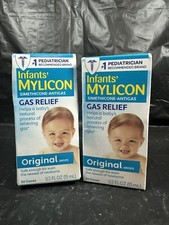 2 PK 1 OZ 100 DOSES INFANTS' MYLICON SIMETHICONE-ANTI-GAS RELIEF ORIGINAL DROPS