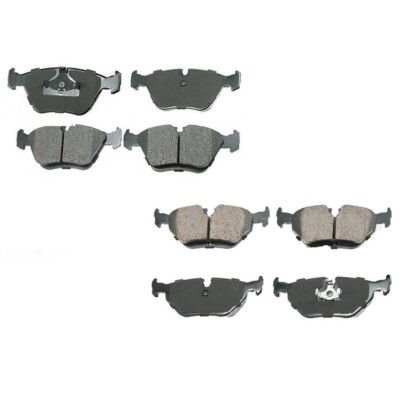 Akebono Euro Front & Rear Brake Pads Kit For BMW E34 525i 535i E32 ...