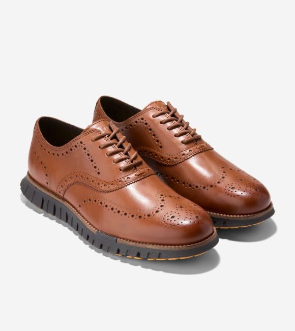 Cole Haan™ Men's 16 M ZERØGRAND Remastered Wingtip Oxfords - British ...