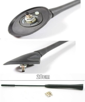 Antenne für Ford Fiesta VI Auto Stabantenne 20cm Antennenfuss Dichtung Autoradio