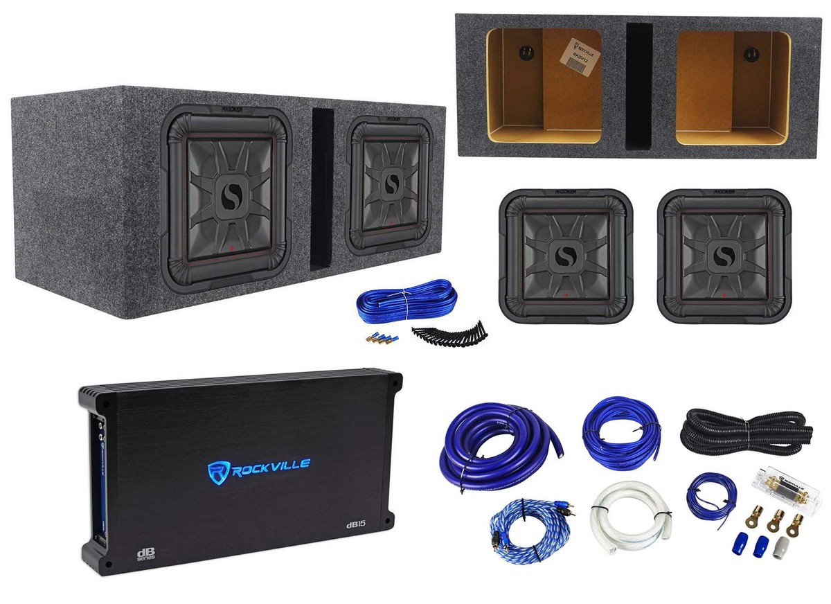2) KICKER 46L7T122 12