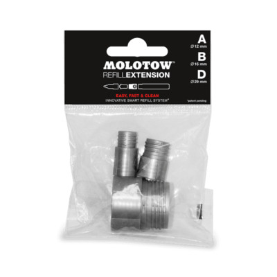 Molotow Refill Extension ''Tryout Pack'' - Multi Size Marker Refill Tool