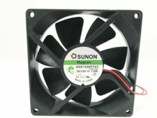 SUNON 9025 9CM KDE1209PTV3 12V 1.0W 2-wire chassis mute cooling fan