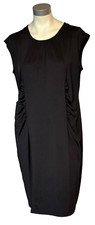 Women's "Little Black Dress" Ruched Bodycon Size XL