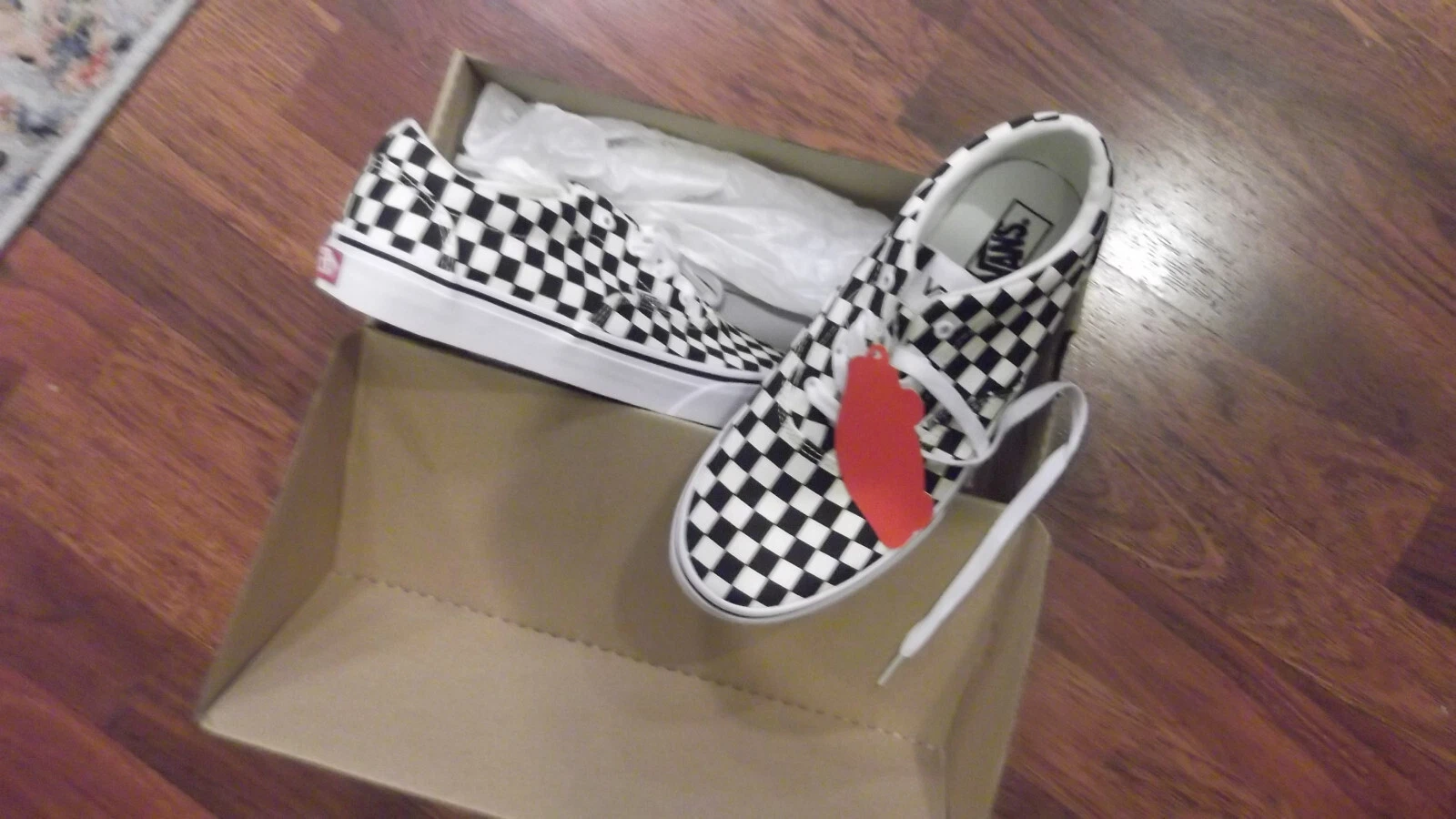 Scacchiera Vans Doheny nera bianca taglia 5. VN0A3MWAIB81.