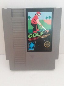 Golf Nintendo Entertainment System Sports Series UNTESTED Comes With One Sleeve
