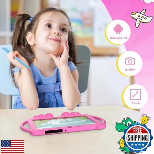 7 Inch Kids Tablet for Kids Android 12 Toddler Tablets Children Tablet for Gi - Picture 5 of 5