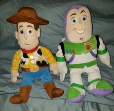 Kohls Cares Woody  Buzz Lightyear Disney Pixar Plush 14" inch Toy Story