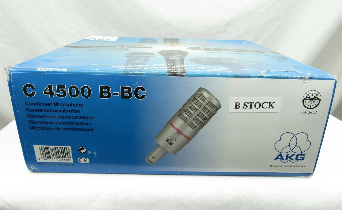 AKG C4500B-BC Condenser Microphone - B-Stock, Free Shipping | eBay