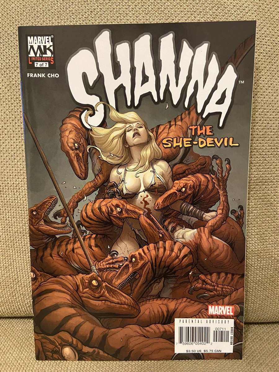 Shanna The She-Devil (2005) #1-7 Complete Marvel Knights