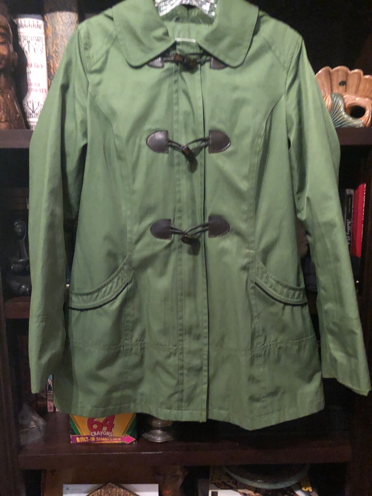Laundry By Design Green Hooded Jacket - Pre-owned - Size S | eBay