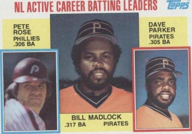 999ページです⭐︎ 1984 Topps - Bill Madlock Dave Parker Pete Rose #701 for sale | eBay
