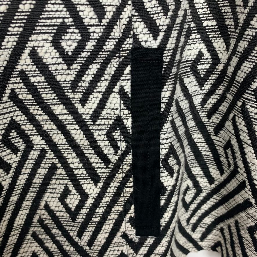 Ruby Rd. Woman Woven Geometric Pattern Jacket Bla… - image 5