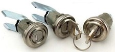 1955 1956 1957 Chevy Door Lock Trunk Lock Set Keys Ribbed Lock Caps 1955 1956 1957 Chevy Door Lock Trunk Lock Set Keys Ribbed Lock Caps