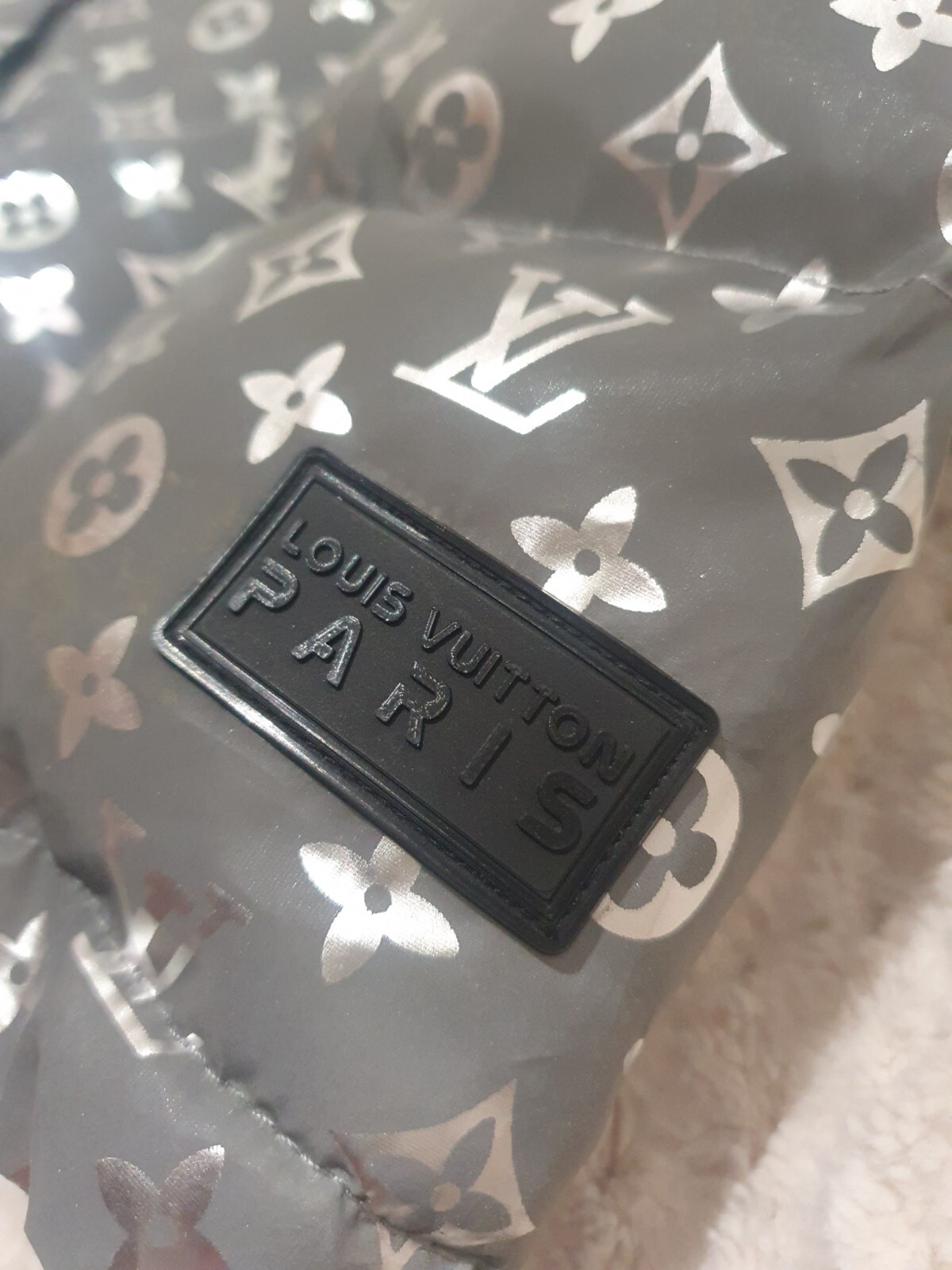 Louis Vuitton Large Reflective Jacket Coat eBay