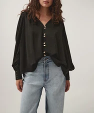 AJE Paloma Lace Cuff Blouse Size AU10 / US4 Orig. $325 NEW