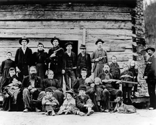 Hatfield Clan of the Hatfield and McCoy Family Feud Hillbilly 8"x 10" Photo 32