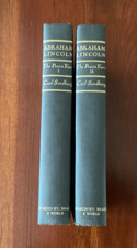Abraham Lincoln: The Prairie Years Vols. 1&2 by Carl Sandburg 1926 12th Printing