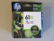 NEW Original HP 61XL Tri-color Ink Cartridge CH564WN#140 Expires September 2021