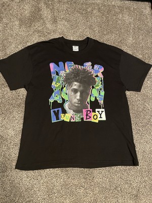 Young Boy NeverBrokeAgain 2XL Concert T Rap Hip Hop