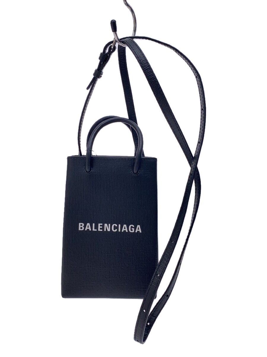 BALENCIAGA shoulder bag leather Black 593826 1000 0 568024 BALENCIAGA shoulder bag leather Black 593826 1000 0 568024