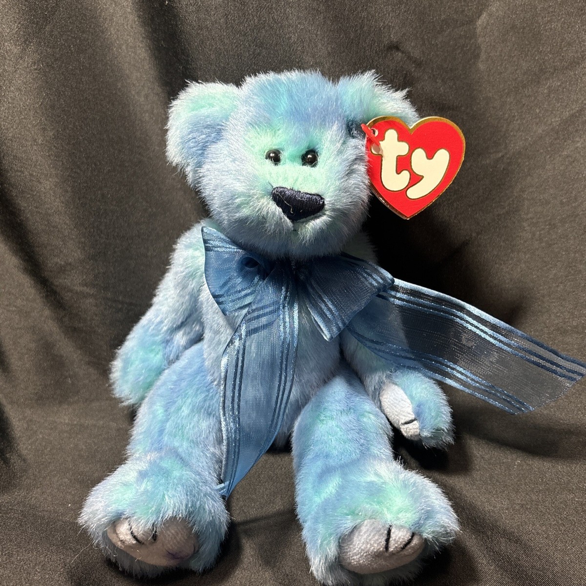Vintage Retired Ty Attic Treasures Collection AZURE Jointed 8