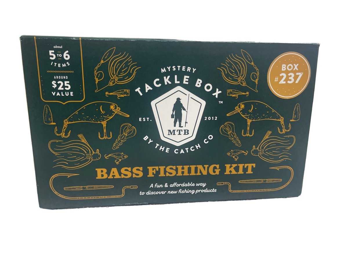 Mystery Tackle Box By the Catch Co Bass Fishing Kit - NEW