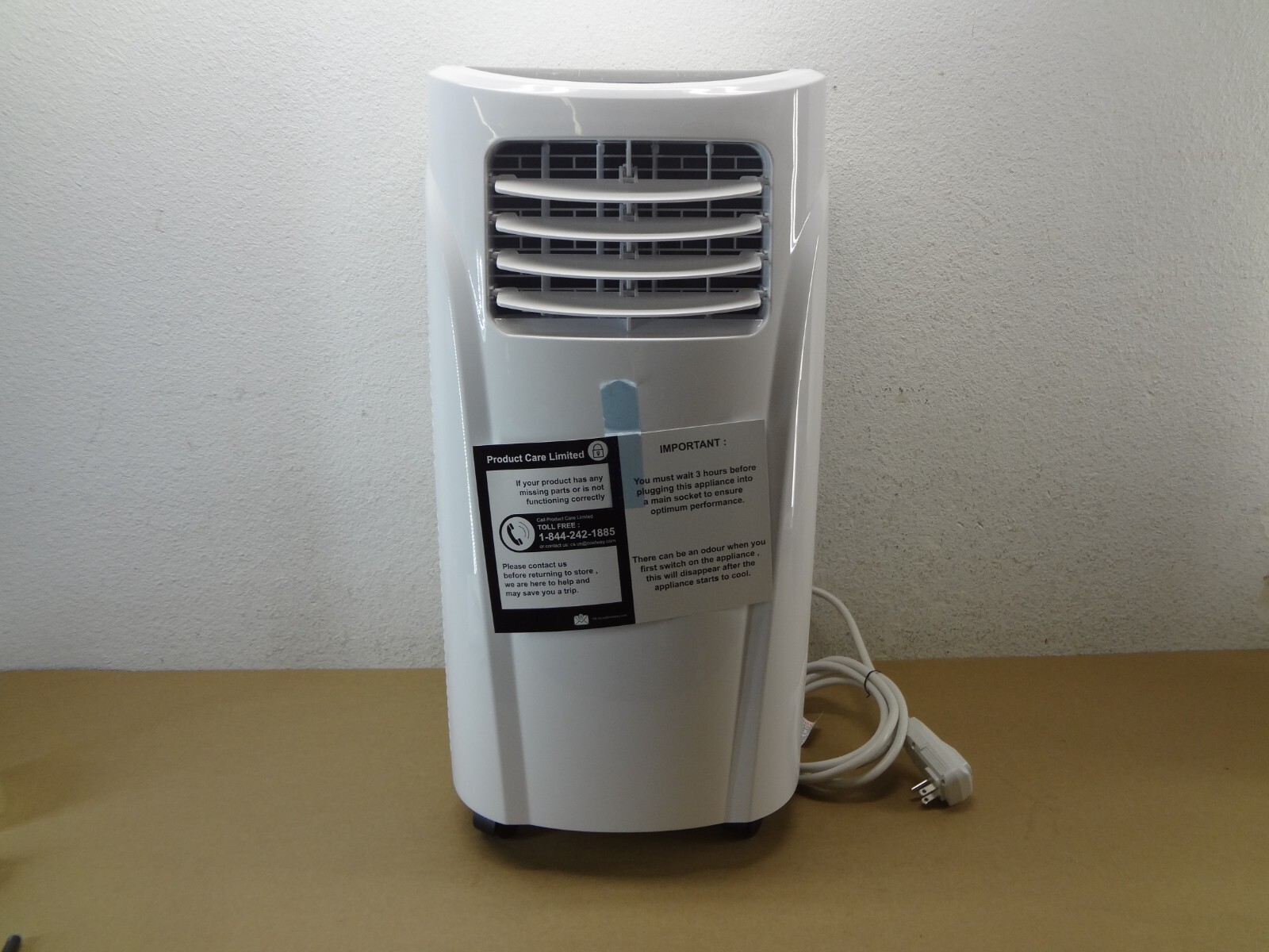 Costway EP24619US. 8,000 BTU Portable Air Conditioner 250 Sq. Ft. w
