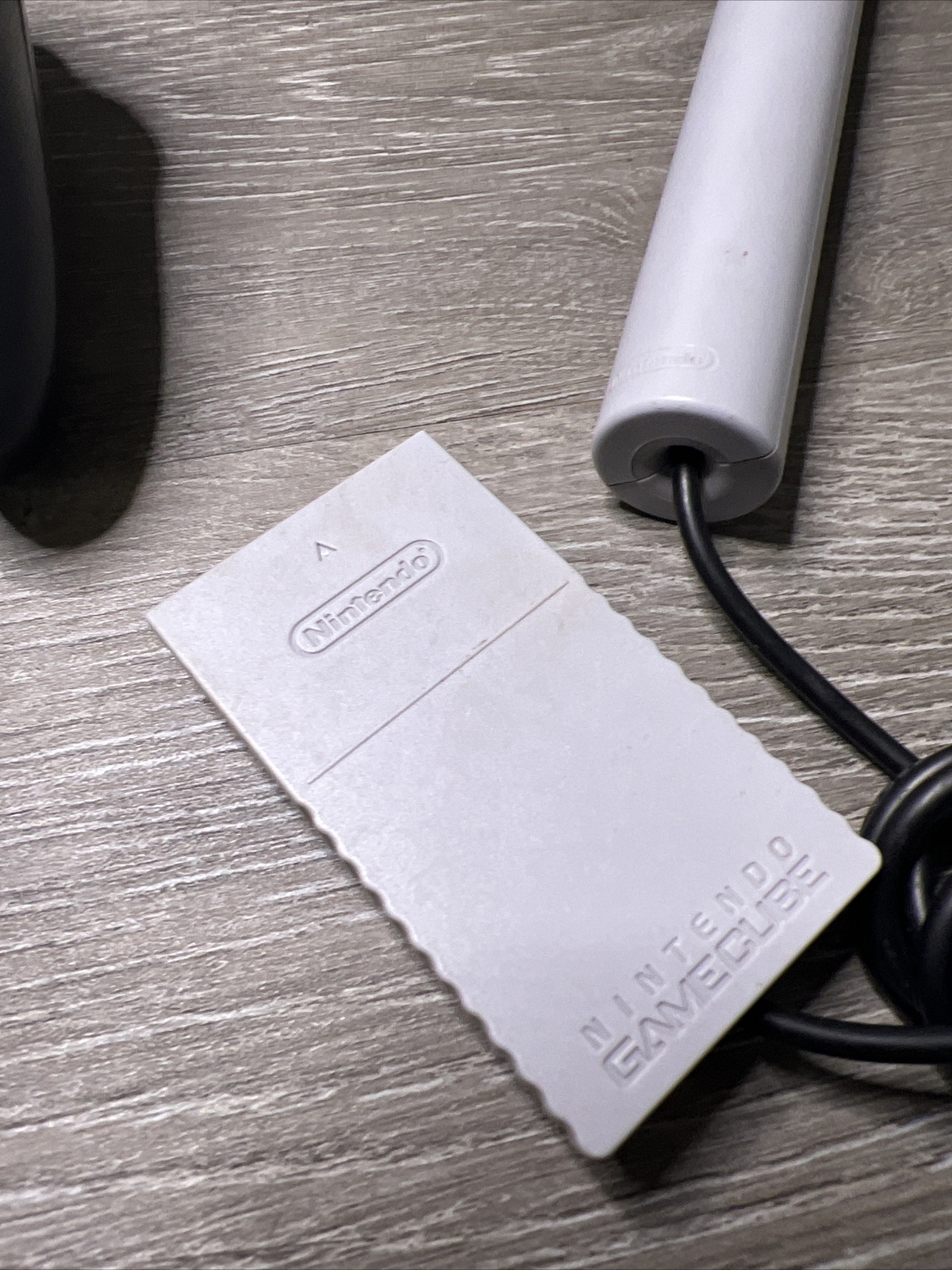 Nintendo GameCube Console Black w/ OEM Cables Power Cord AV Tested