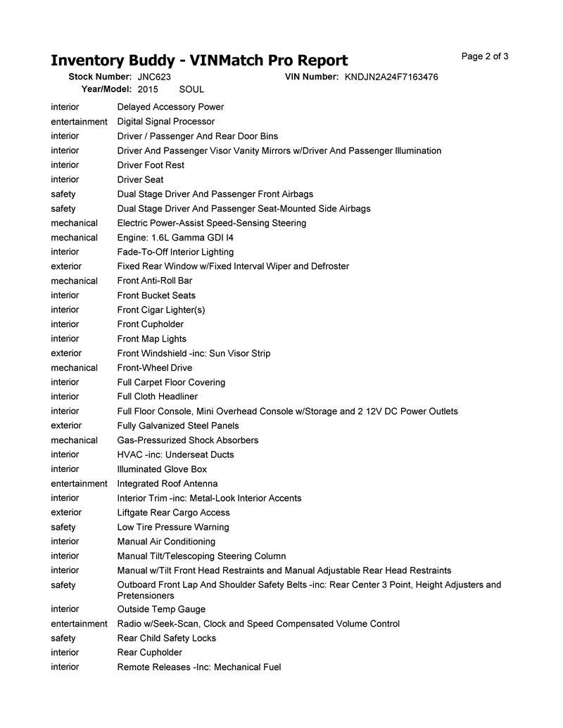 Used Automatic Transmission Assembly fits: 2015 Kia Soul AT gasoline model 1.6L