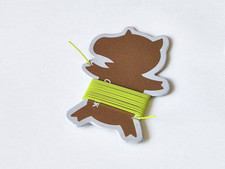 SMKC HORN ROTOR VALVE CORD / STRING Yellow Green 