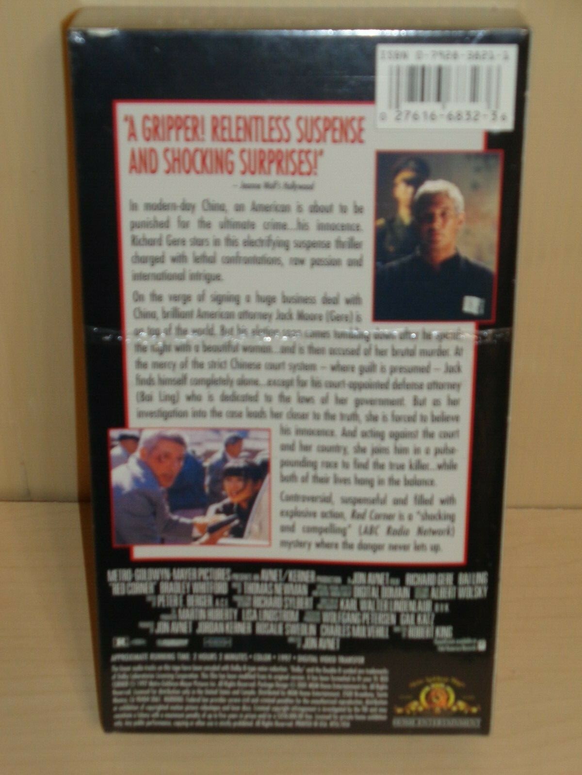 Red Corner (VHS, 1997, Movie Time) New & Sealed! 27616683236 eBay