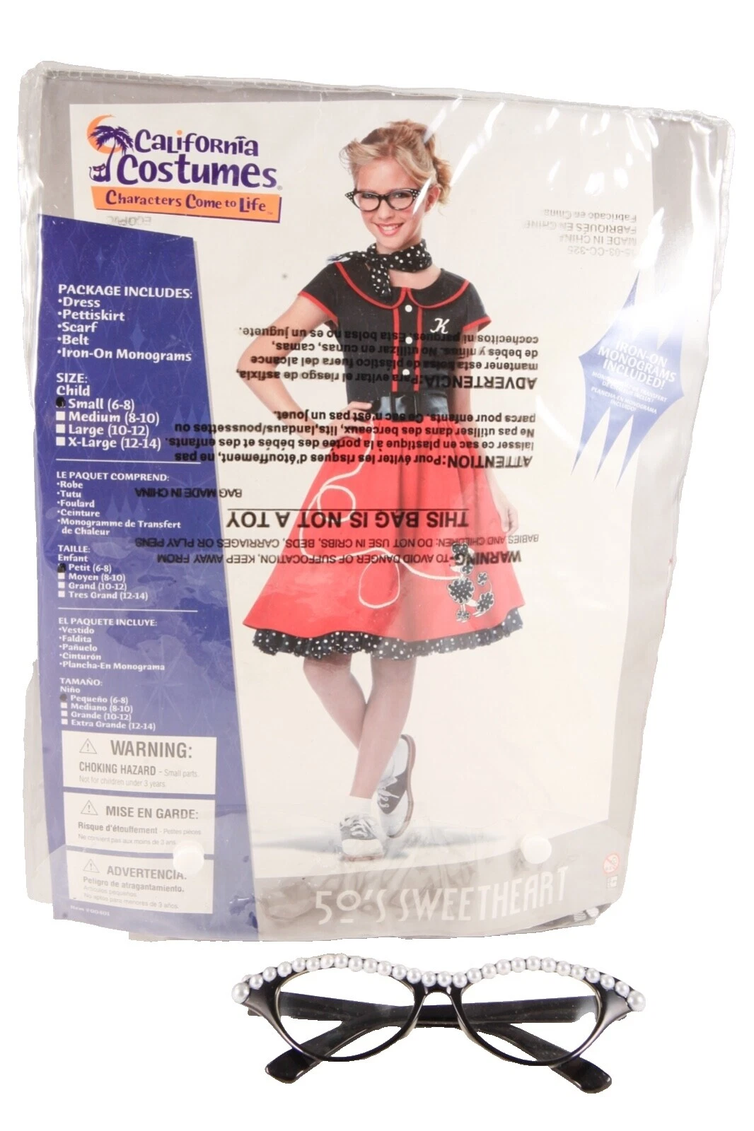 Disfraces de Halloween California Costume Collections Falda