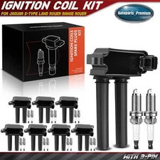 8x Ignition Coil & 16x Iridium Spark Plug Kit for Chrysler Dodge Jeep V8 5.7L