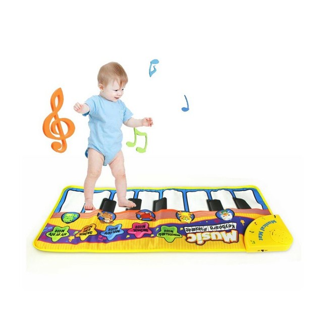 baby musical piano mat