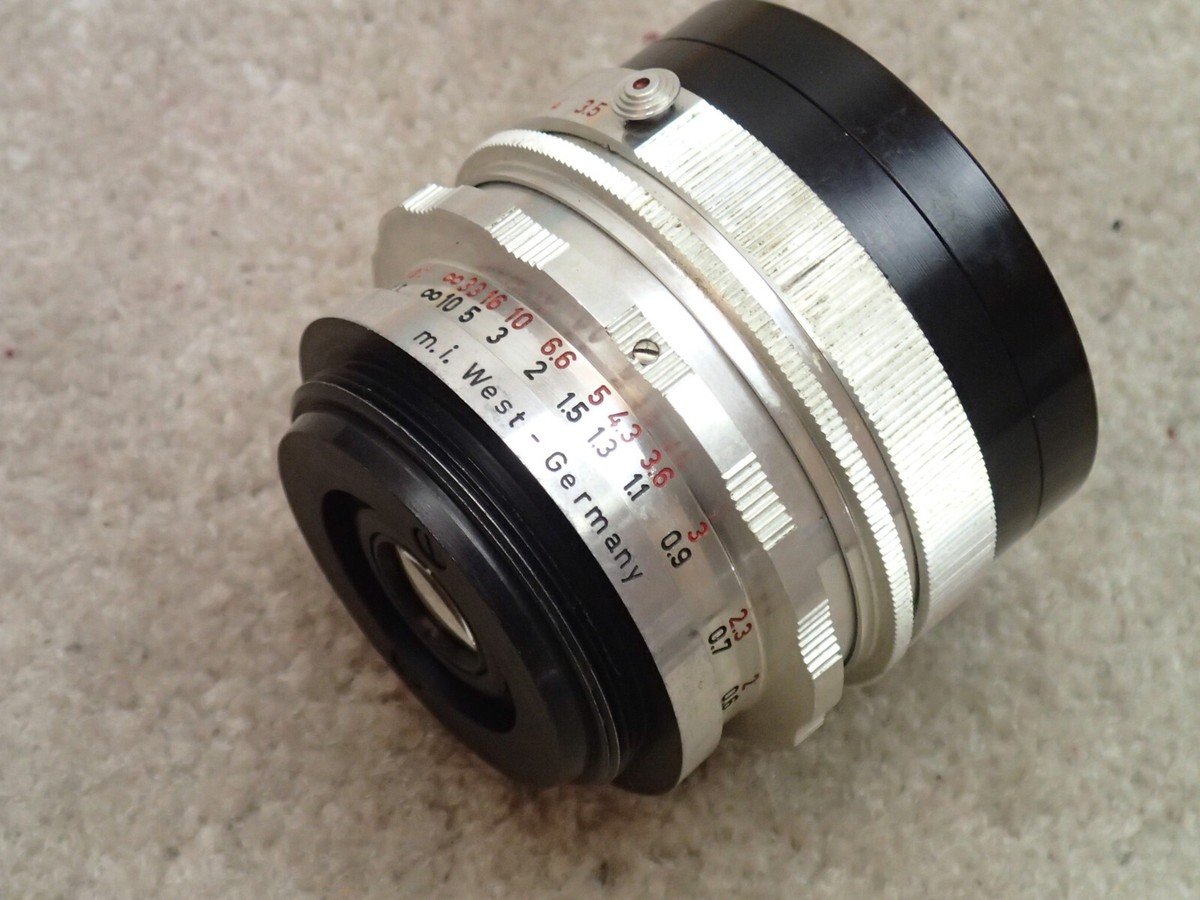 Enna 28mm f3.5 Ultra Lithagon Lens Edixa Reflex M42 Screwmount