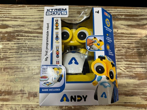NEW: XTREM BOTS - ANDY MY FIRST PROGRAMMABLE ROBOT - GAME INCLUDED - AGES 4+ - Picture 4 of 8