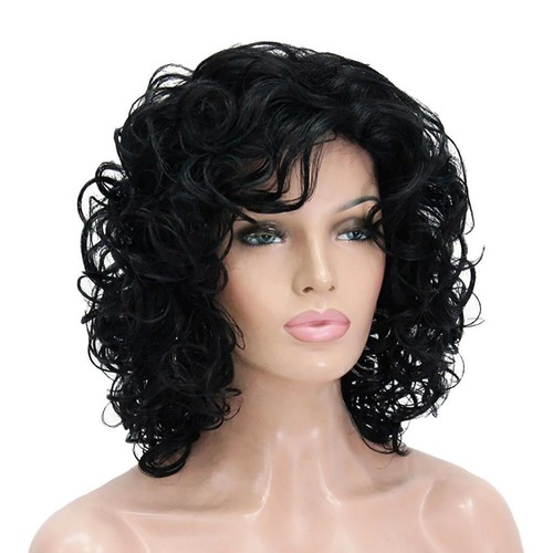Achetez des perruques de cheveux bouclés gris de haute qualité pour femmes et hommes