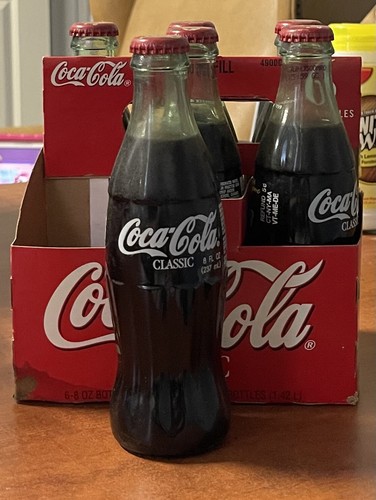 Coca Cola Classic 100th Army Navy Game 6 Full Unopened 8oz Glass ...