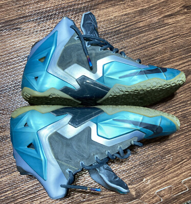 Nike Lebron XI 11 Armory Slate Gamma Blue 616175-401 Youth  display picture 1