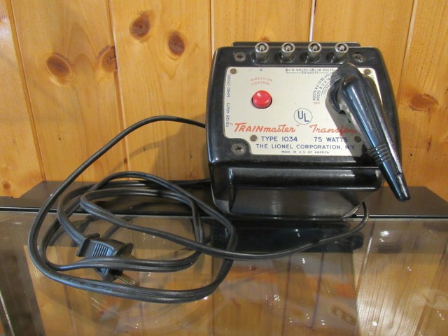lionel multi control trainmaster transformer
