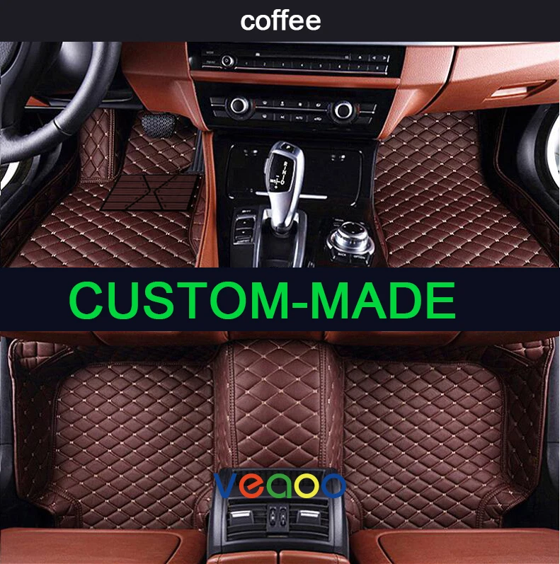 Автомобильные напольные коврики для седана Peugeot 607 2004-2006 всепогодные нескользящее ковровое покрытие - Изображение 4 из 4