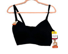 Simply Perfect By Warner Womens size 40C Black Wireless Bra NWT