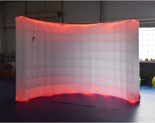 Photomaton gonflable mur avec toile de fond soufflante pour fête d'événement mariage119x59x91'' - Photo 18 sur 68