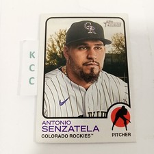 2022 Topps Heritage #162 Antonio Senzatela Colorado Rockies