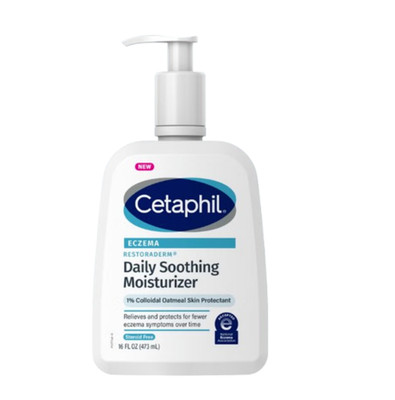 Cetaphil Restoraderm Eczema Soothing Moisturizer, 16 fl oz, NEW