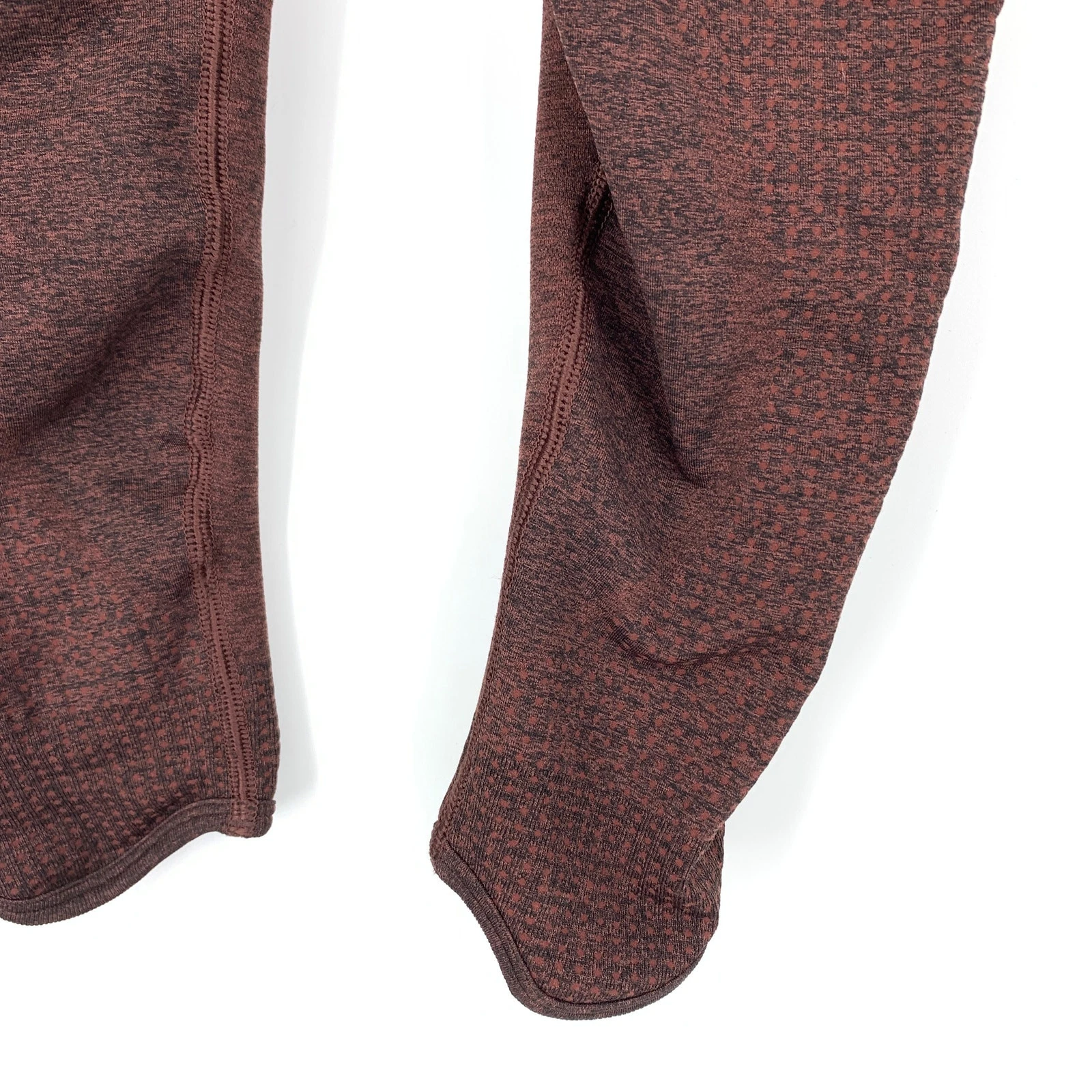 gymshark vital seamless 2.0 maroon marl leggings