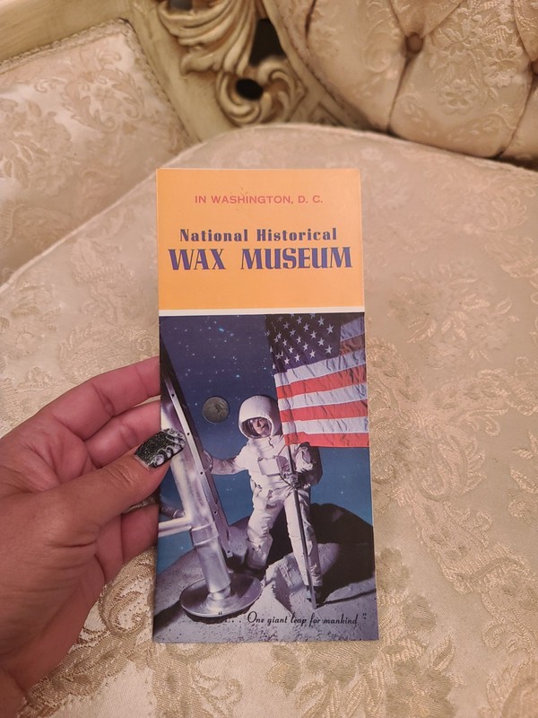 VTG Brochure National Historical Wax Museum 