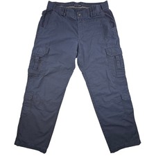 5.11 Tactical Series Mens 38x32 Navy Blue Ripstop Cargo Pants Utility