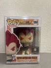 Funko Pop! DBS Chalice Exclusive Broly Movie Super Saiyan God Vegeta #1868 W/PP